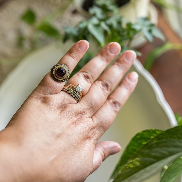 Antique Art Deco Ring - Picture 6 of 7